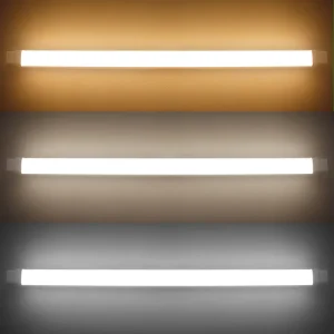 0.6m 1.2m 1.5m IP65 Waterproof Economic Power CCT Switchable Linear Pendent Ceiling Batten Led Tri Proof Light