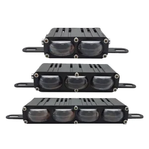 1 Pair Car External Auxiliary Lights Spotlights Led Grille Lights Fog Work Light Off road Vehicle SUV Truck