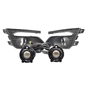 1 Set Fog Lights Headlight for Chevrolet Cruze Fog Lamp Cover Grill Bezel Front Bumper Fog Light