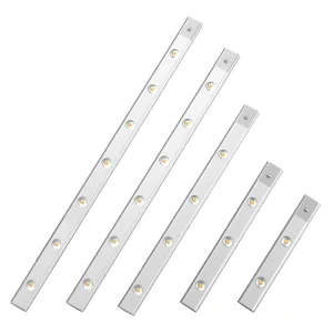 1.5W Rechargeable LED Modern Motion Sensor Cabinet Light with 4 Meter Sensing Range Dimmable for Kitchen Wardrobe Closet Use