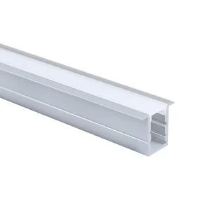 10*15mm LED Aluminum Profile T Slot Recessed Mount LED Strip Light with PC Cover