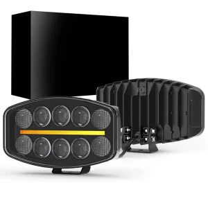 10 inch Truck Driving Lights 10C01 24V IP67 50W Universal Fit 2 Year Warranty Auxiliary Spotlights