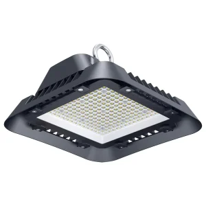 100/150/200W Industrial Factory Warehouse Lighting Aluminum Pendant Square LED High Bay Light