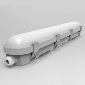 100 277Vac LED Waterproof Batten Light IP65 Sealed Triproof Fixture High Lumen 140LMW Flicker Free Anti Corrosion Linear Light