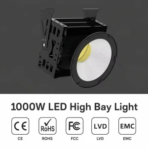 1000W SMD3030 2200K High Mast Building Architecture Commercial Grade LED Flood Lights for Futsal Field Soccer
