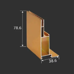 100MM Depth Company Illuminated LED Display Hanging Rectangle Decorative Stretch Ceiling Aluminum Profile Segmented Textile