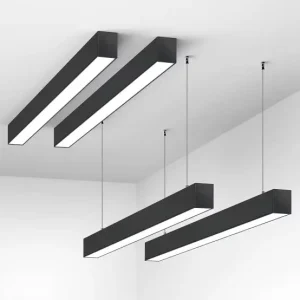 100W 13000Lm Architectural Linear Lights with Waterproof Commercial Lighting for Warehouse Factory Shop Garage Office