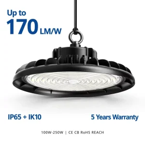 100W 150W 200W Round UFO Highbay Lighting Industrial Lamp Workshop UFO High Bay LED High Bay Light