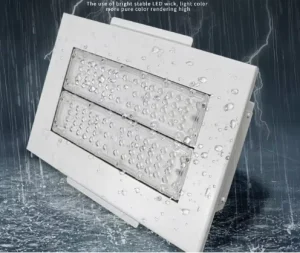 100W/150W/200W Shoe Box Die-Cast Aluminum LED Canopy Light Service Station Modular Flood Lamp IP65 ROHS Certified AC Power