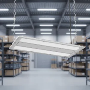 100W 200W LED Ceiling Light Recessed Mounted Commercial Ceiling High Bay for Shop & Office LED Panel Lighting