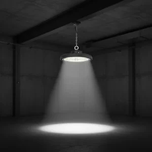 100W-200W UFO LED High Bay Lights High Power Energy Saving Industrial Lighting for Large Warehouses High Bay Lighting