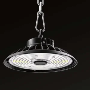 100W-300W Industrial Warehouse UFO Wall Lamp Linear Aluminum Lighting IP20 Rating 5-Year Warranty Garage for Dimmable