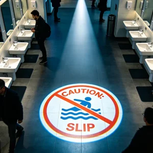100W Free Custom LED Logo Projector Gobo Advertising Light Safety Sign