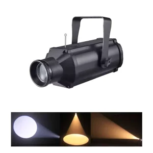 100W LEKO Profile Spotlights LED RGBW 4in1 Manual Cutting Stage Lighting Theater Wedding Catwalk Stage
