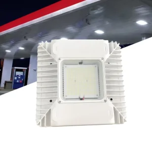 100W Surface Mount High Bay LED Station Canopy Light Fixture for Parking Garage Gas Station