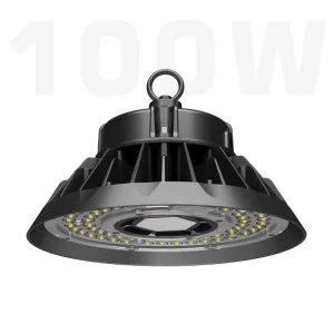 100W UFO LED High Bay Light for Shops Warehouses Industrial Hi Highbay Waterproof IP65 IP66 Aluminum Exhibition Display