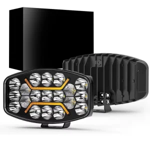 10C02 10 Inch Truck Driving Light LED Spotlights 24V Fits for Scania Volvo Mecedes Heavy Duty Truck Auxiliary Light