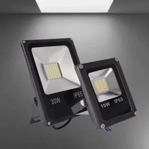 10W 20W 30W LED Exterior Floodlight Waterproof Outdoor Garden Security Wall Lamp IP65 Rating for Road Work Light 6500K