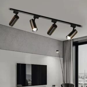 10W 20W 30W Led Track Light Shop Focus Lamp Retail Rail Spot Lighting System Spotlights Linear Magnetic Commercial Track Lights