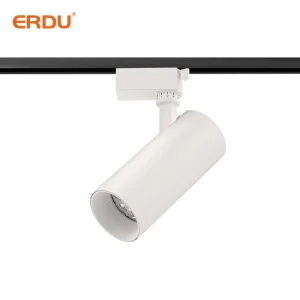 10W 20W 30W Modern Aluminum Commercial Adjustable 360 Degree LED COB Track Light with Dimmable Feature
