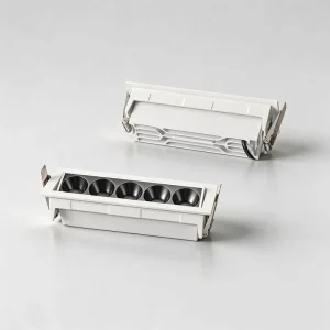 10W-30W 3CCT Head Adjustable Aluminum White & Black Modern 4000K 220V LED Grille Lamp Downlight for Home Office
