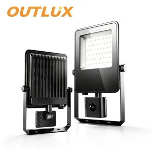 10W to 50W Outdoor Security IP65 Waterproof Factory Direct Sale LED Floodlight with Sensor for Garden