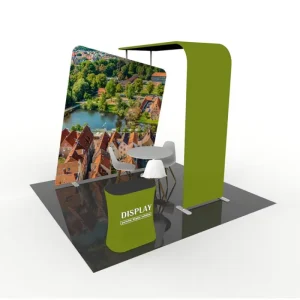 10X10 10X20 8X10 Mobile Portable Led Modular Backdrop Equipment Seg Fabric Light Box Indoor Durable Expo Dye Sublimation