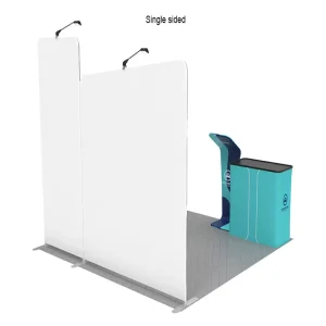 10x10ft Trade Show Booth Lightest Modular Aluminum 3×3 Exhibition Display Stand
