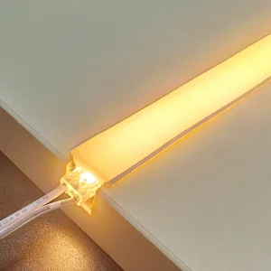 10x10mm DC12V Silicone LED Cabinet Light No Welding Plug & Play Cuttable Light for Commercial Furniture & Architectural Project
