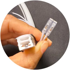 10x10mm Silicone Square LED Neon Strip Light IP67 Waterproof Free Cut LED Neon Flex Cabinet Light for Signage Outdoor Lighting