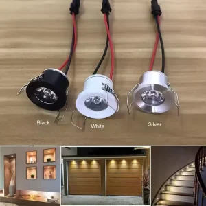 110-240V 1W 3W 3000K 4000K 6000K Customize LED Mini Spotlight Ceiling Floor Hide High Bright Focus Lamp Spotlight