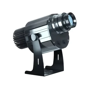 110W Outdoor IP67 Waterproof LED Gobo Projector Rotation Remote Control AC 85 265V Black OEM Aluminum 80 Advertising Lights