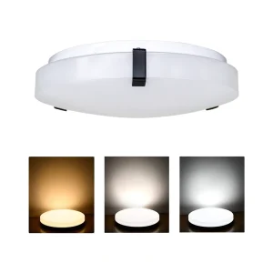 12 14 Inch LED Ceiling Light 3CCT Adjustable Triac Dimmable 10% 100% High CRI Damp Location ETL cETL Certificate