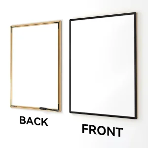12″ 24″ LED Poster Frame Tempered Glass Lighting Board LED Advertising Light Box Picture Frame