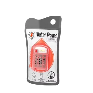 120 Hours Continuous Lighting LED Salt Water Emergency Lamp for Disaster Prevention and Self Rescue Camping