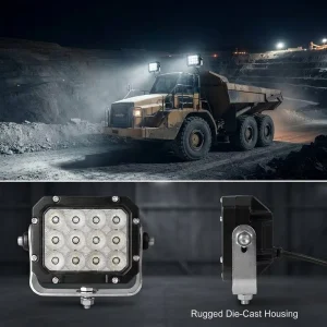 12000LM IP69K 50G Heavy Equipment Light Industrial Lighting for M 1650M 2050M M Series L Series