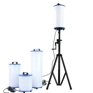 120W 220W Tripod Work Light Telescopic Stand LED Balloon Light Tower Construction Site Light for Industrial Use