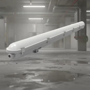 120cm Industrial Commercial Waterproof Fixture Ceiling Panel Tri Proof Lights 40W 120lm w for Workshop High Canopy Lighting