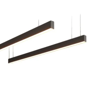 120cm Iron Housing 4ft LED Linear Light Fixture IP44 2 Year Warranty for Supermarket Shop Pendant Lighting