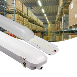 120mm 40W Waterproof Shop IP65 Industrial Tri Proof Linear Led Vapor Tight Light Fixture With 5 Years Warranty