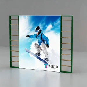 120mm Depth Aluminum Extrusion for Double Sided Fabric Light Box Frames