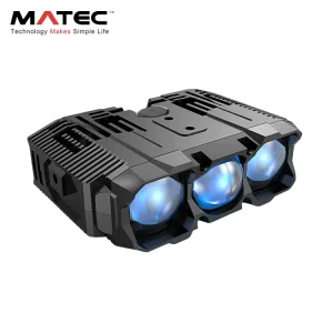 12V 24V 110W LED Grille Light White Mini Car Driving Head Light Lens Moto Spotlight