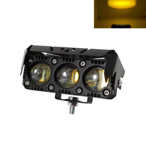 12V 24V 9D Lens Hi Lo Beam LED Spotlight Pickup Truck Fog Lamp 20W Motorcycle LED Headlight for Offroad ATV Motorcycle Truck