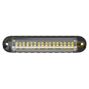 12V 24V High Brightness LED Emergency Warning Strobe Light Car Surface Mount LED Grille Flash Strobe Light SAE R65 CE IP67