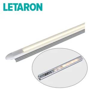 12V 24V Modern Embedded PIR Motion Sensor Aluminum Alloy LED Strip Light High CRI 90 Custom Size Cabinet Pantry Linear Light