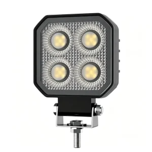 12V 24V Waterproof LED Work Light for Truck SUV Tractor Square Diecast Aluminum Housing Durable LED Spotlight