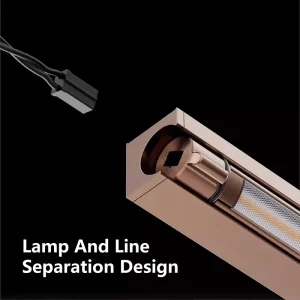 12V LED Modern Cabinet Light Bar Surface Mounted Rotatable Adjustable Angle High Brightness Dimmable Wardrobe Wine Cabinet