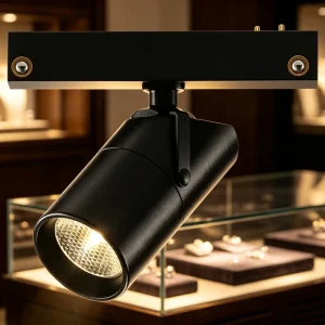 12V Safe Voltage MINI Track Spotlight for Display and Jewelry Cabinet Lighting Aluminum Alloy Lamp Body Free Combination Light
