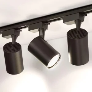 12W 20W 30W 40W Modern Indoor Lighting Fixture Commercial Adjustable 360 Degree LED Light COB LED Track Light Track Spotlight