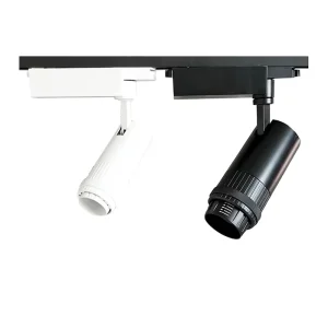 12W 20W 30W 40W Super Market Mall Clothing Jewelry Store Lighting Aluminum Adjustable LED Track Light LED Spotlight
